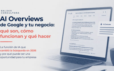 AI Overviews de Google y tu negocio: qué son, cómo funcionan y qué hacer